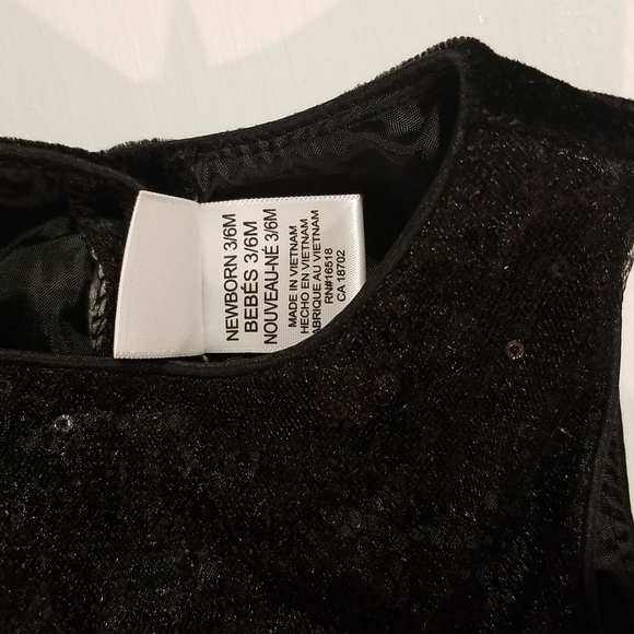 3-6 Months | Girls Formal Dress - Picture 4 of 4